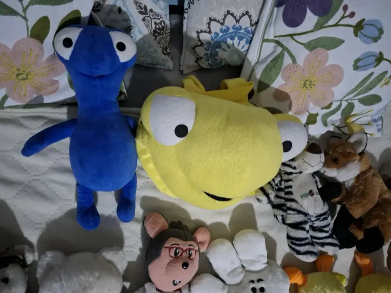 Lote de peluches corporativos, mascotas de empresa - 3