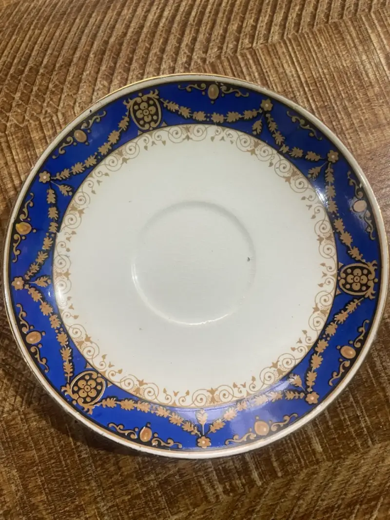 Plato de cerámica decorativo Leighton Pottery - 1