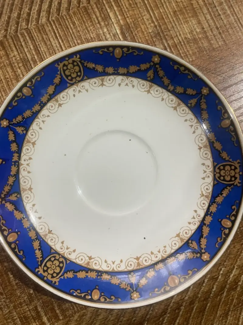 Plato de cerámica decorativo Leighton Pottery - 3