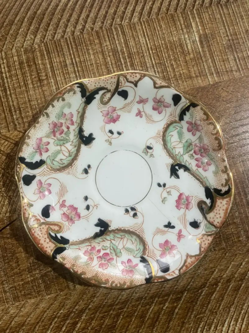 Plato de cerámica decorativo Leighton Pottery - 5