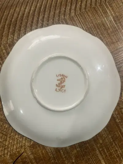 Plato de cerámica decorativo Leighton Pottery - miniatura 6