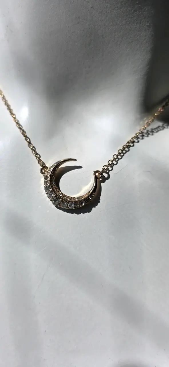Collares dorados Forever 21 con dijes brillantes - 2