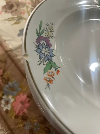 Juego de platos lozapenco con diseño  floral - miniatura 3