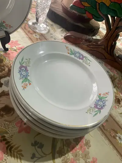 Juego de platos lozapenco con diseño  floral - miniatura 4
