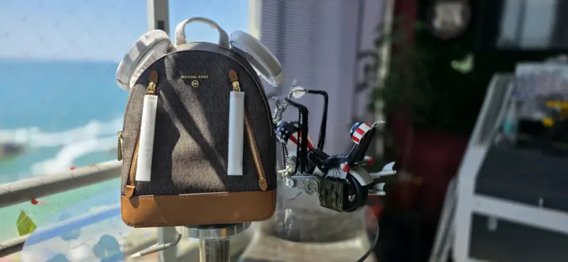Mochila Michael Kors Brooklyn Café