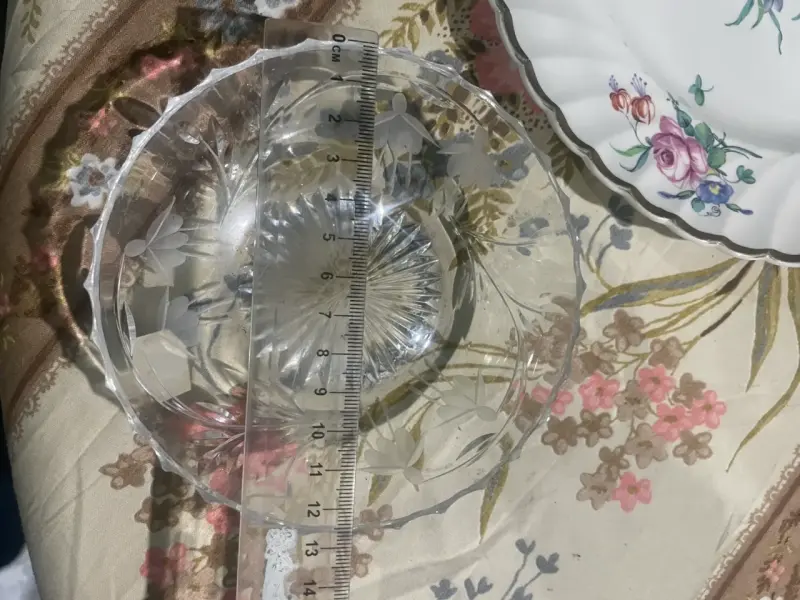 Bowl de Cristal Tallado Stuart Inglaterra - 4