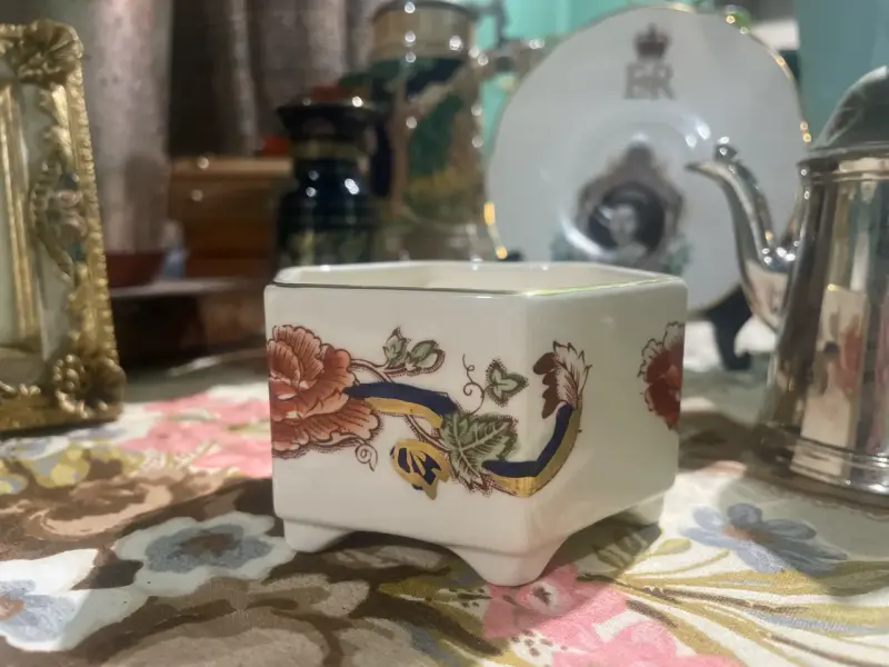 Cuenco de cerámica Mason's Mandalay vintage - 1