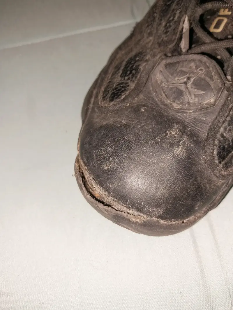 Botas de cuero negro para hombre. - 9