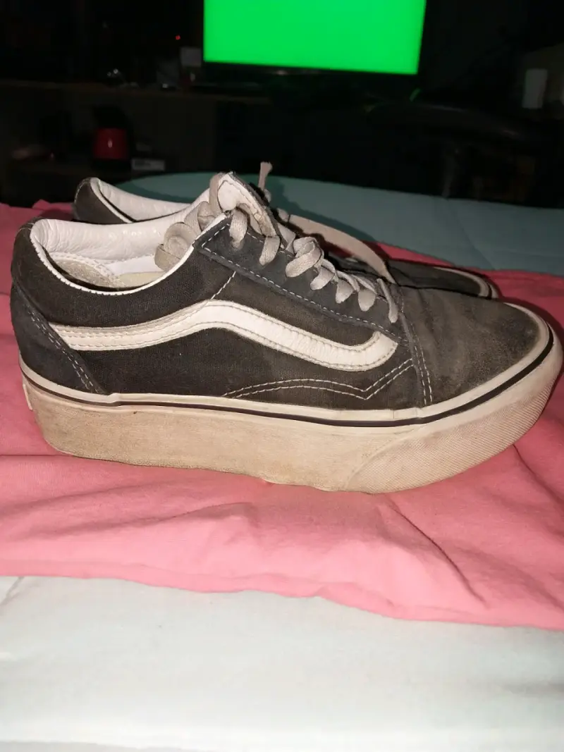 Zapatillas negras de skate estilo clásico - 2