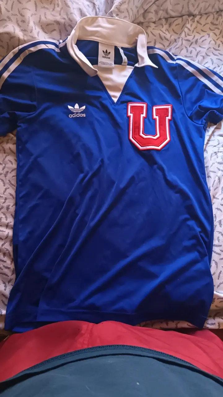 Camiseta retro Universidad de Chile Adidas azul