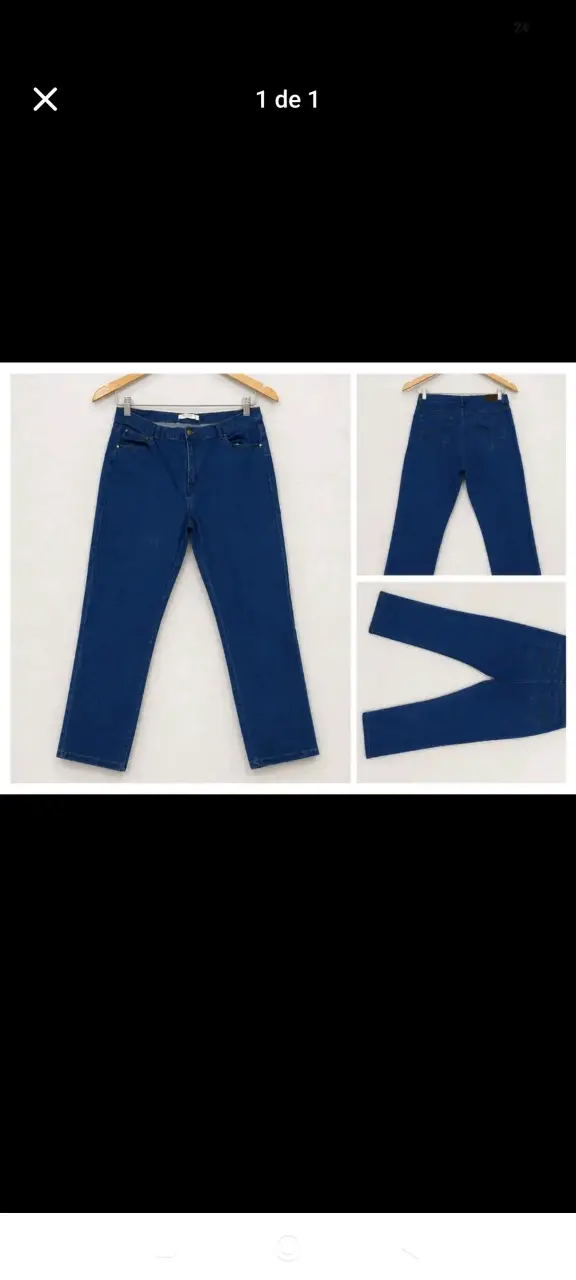 Jeans azul para mujer en buen estado