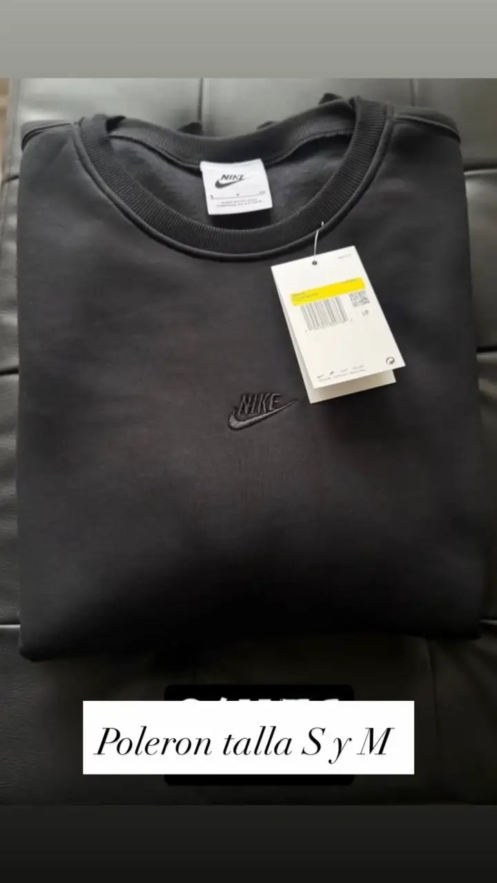 Polerón negro Nike para hombre - 2