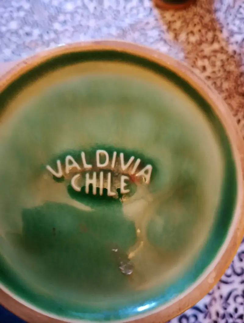 Jarra de Cerveza Cerámica Verde de Valdivia - 4