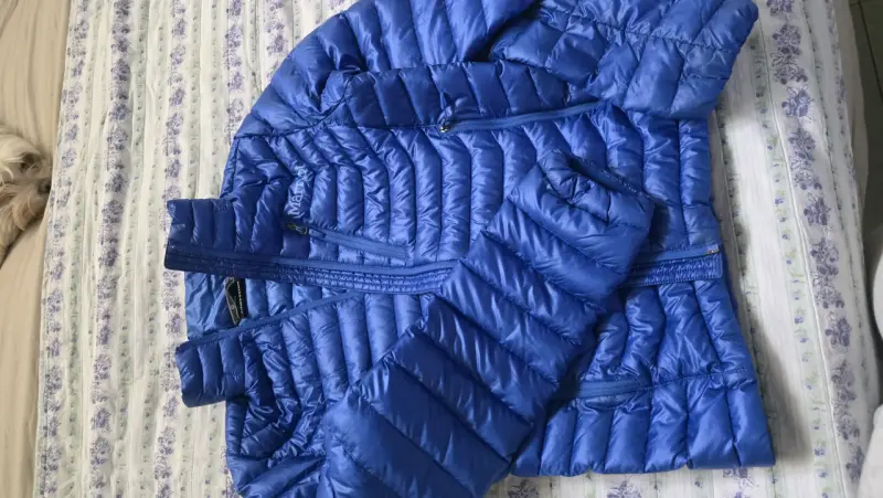 Chaqueta acolchada azul Marmot para hombre - 1