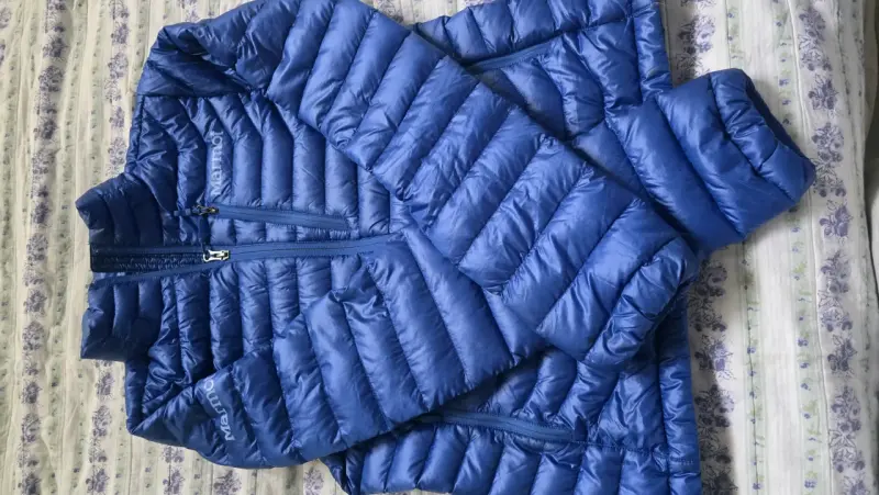 Chaqueta acolchada azul Marmot para hombre - 6