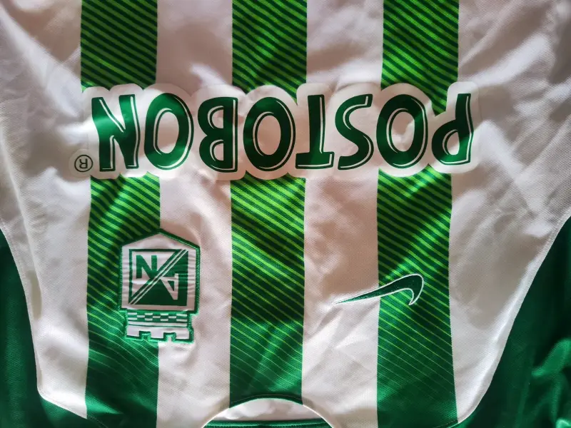 Camiseta Atlético Nacional Nike verde y blanca - 2