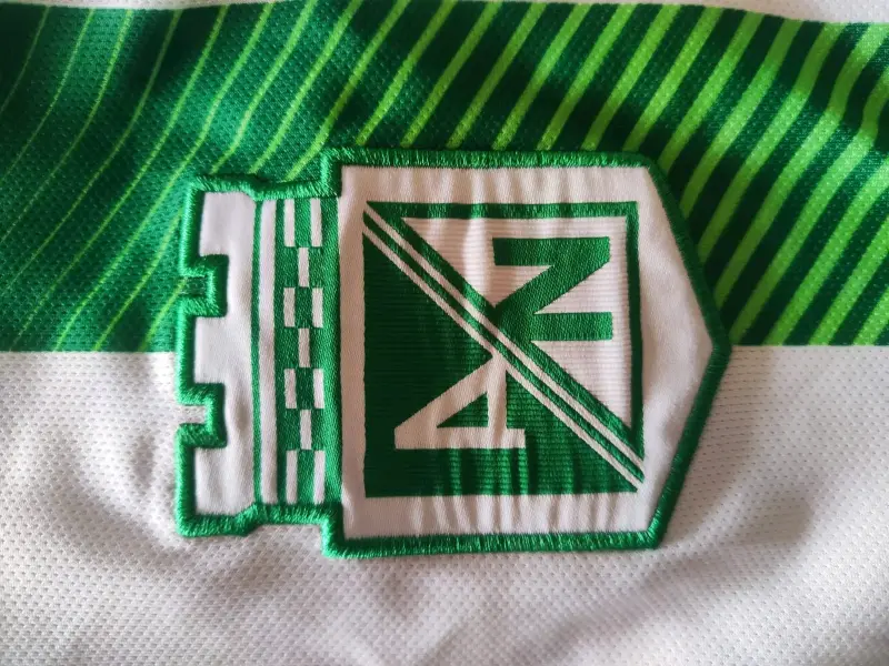 Camiseta Atlético Nacional Nike verde y blanca - 3