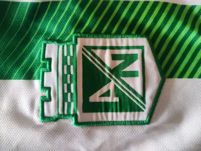 Camiseta Atlético Nacional Nike verde y blanca - miniatura 3