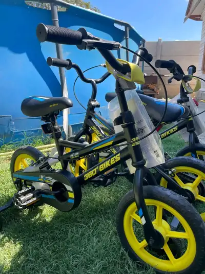 Bicicleta Infantil 360° Bikes 12 Pulgadas Negra - miniatura 1
