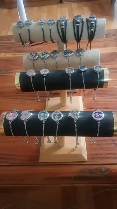 Pulsera Difusora Aromaterapia Modelos A Elegir - miniatura 1
