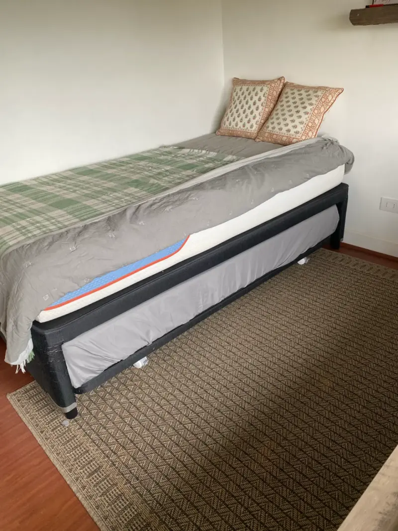 Cama nido individual con colchón adicional