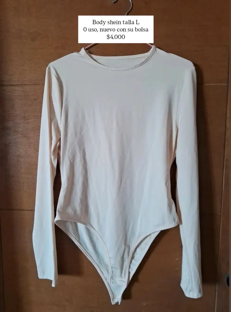 Body Shein Talla L Nuevo