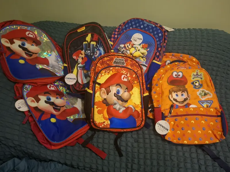 Mochilas escolares Super Mario Chenson - 1