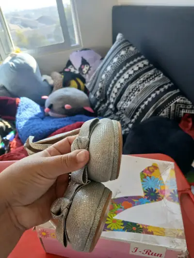 Zapatos de tacón plateados Talla 38 - miniatura 5