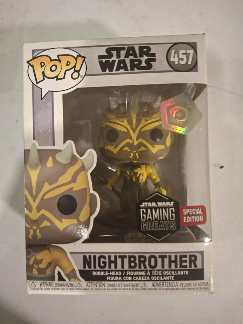 Figura Funko Pop Star Wars Nightbrother Edición Especial