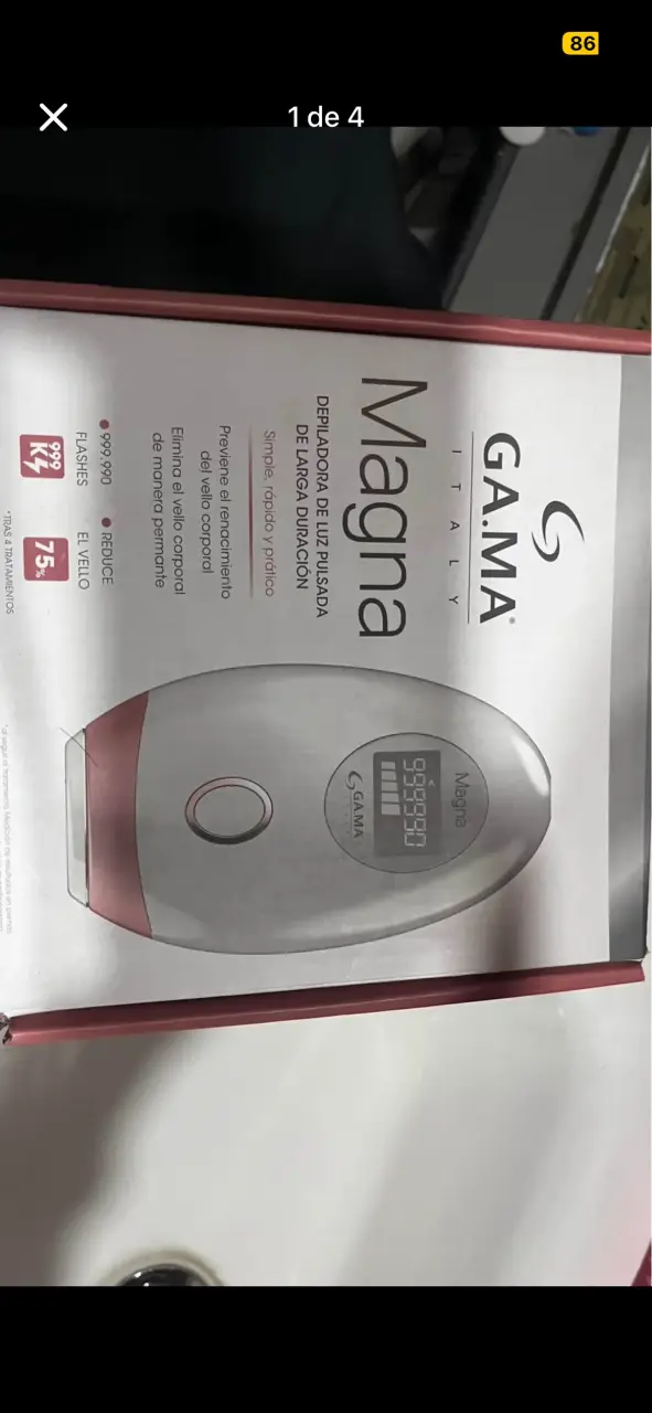 Depiladora de luz pulsada Gama Magna - 1