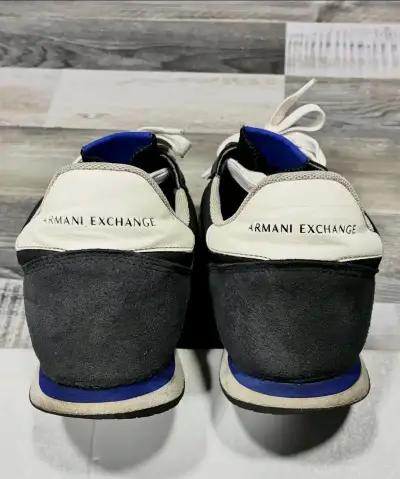 Zapatillas deportivas Armani Exchange negras y blancas - miniatura 3
