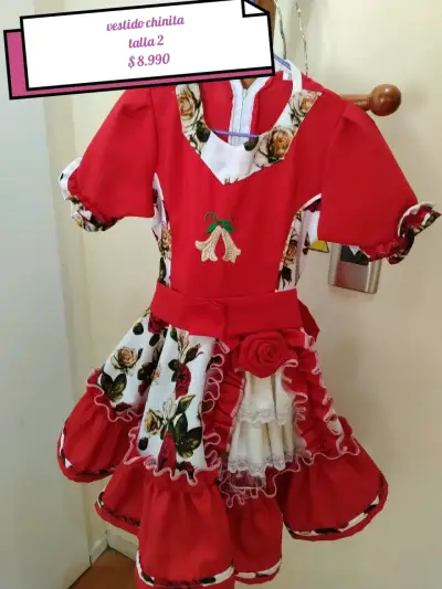 Zapatos Huaso Niño Talla 26, vestido de chinita - miniatura 3