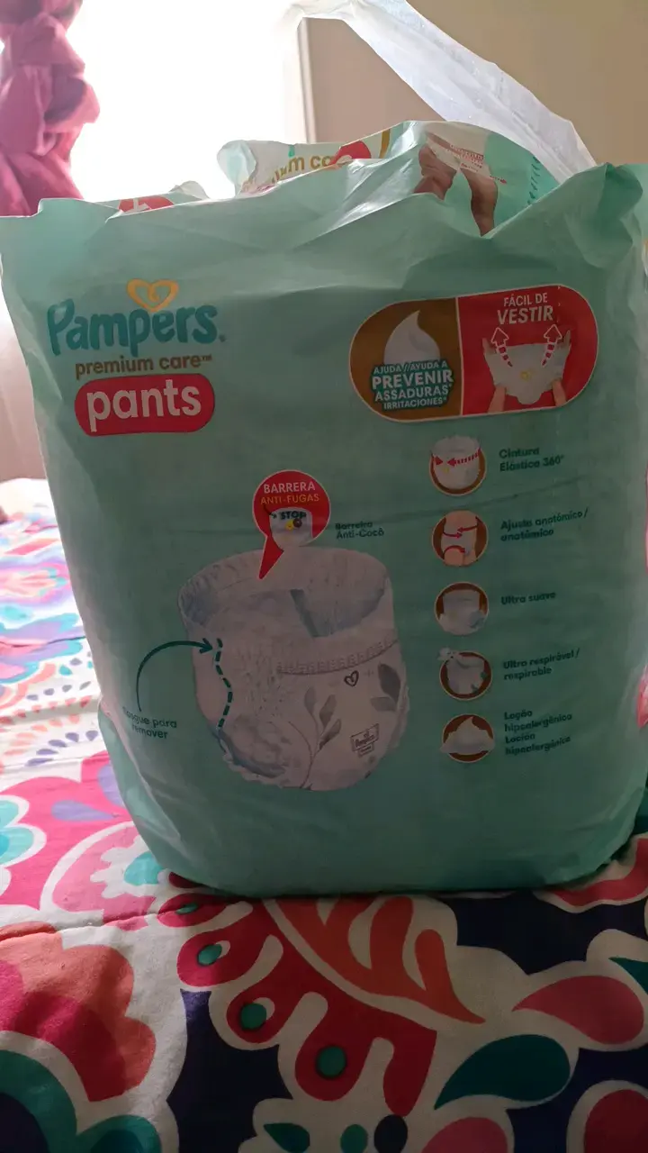 Pañales Pampers Premium Care Pants XXG 52 unidades - 3