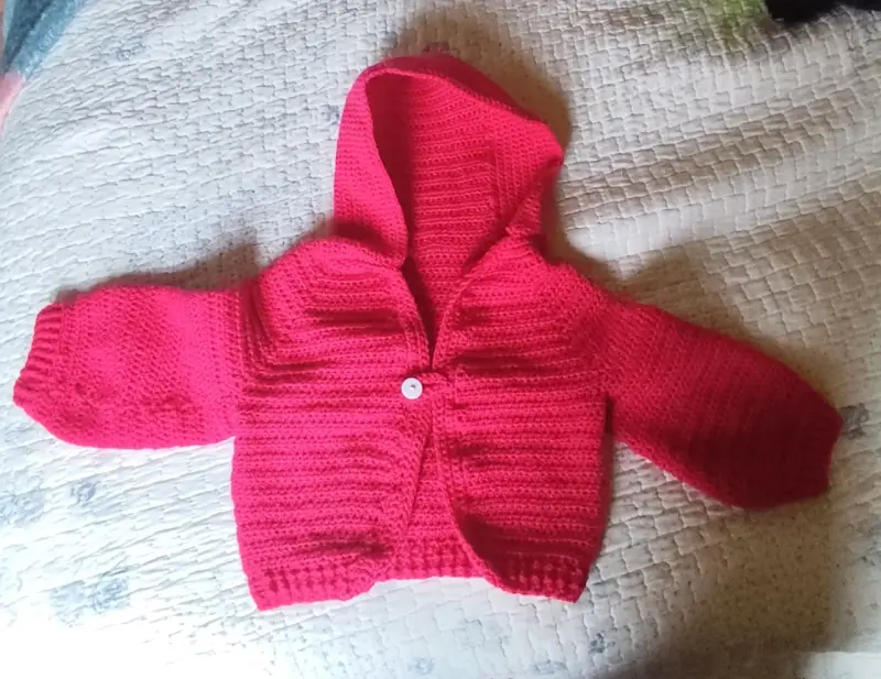 Chaleco tejido para niñas - 2
