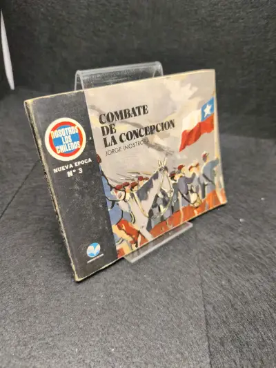 Libro Combate de La Concepción Jorge Inostrosa - miniatura 2