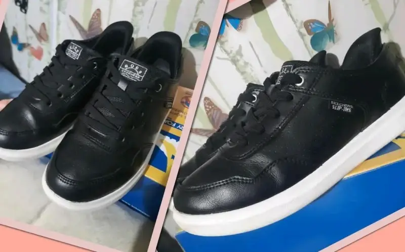 Zapatillas negras Skechers Slip-Ins