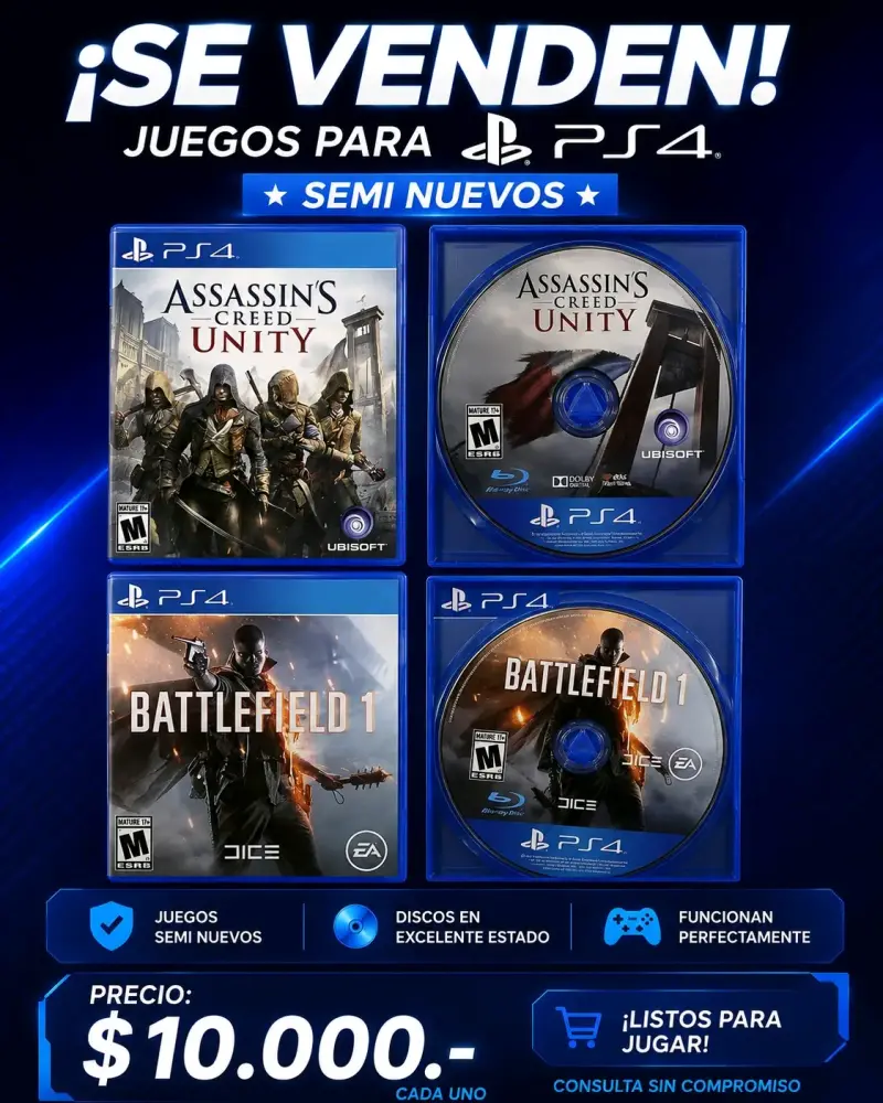 Juegos PS5 y PS4 semi nuevos en excelente estado - 2