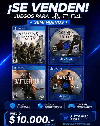 Juegos PS5 y PS4 semi nuevos en excelente estado - miniatura 2