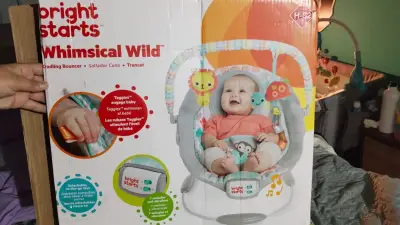 Saltador de cuna Bright Starts Whimsical Wild - miniatura 4