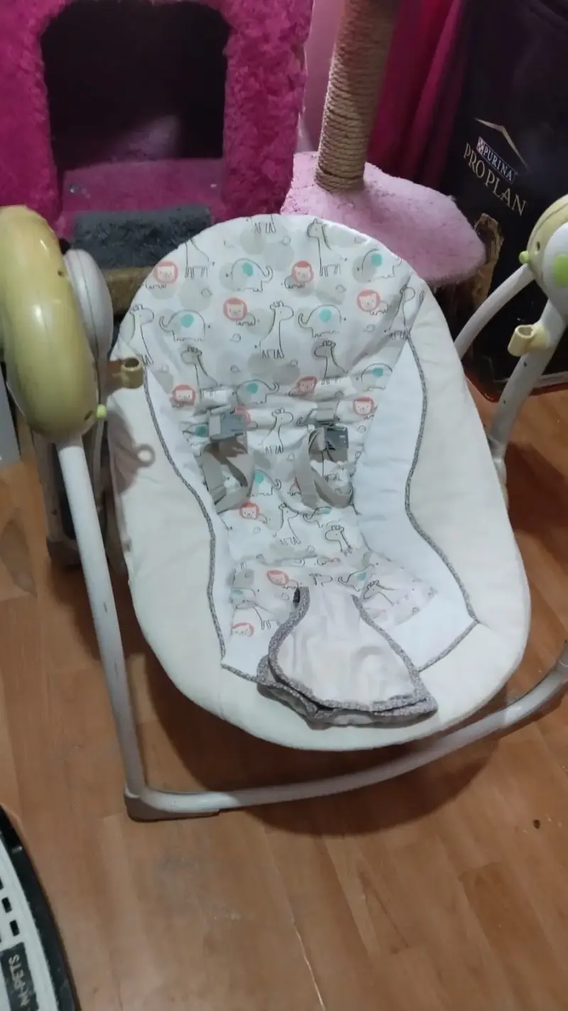 Columpio Mecedor para Bebé con Diseño de Animales - 4