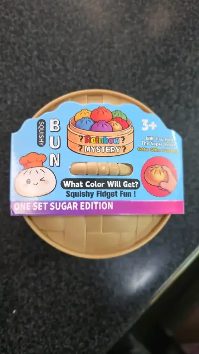 Juguete Squishy Bun Rainbow Mystery - miniatura 1