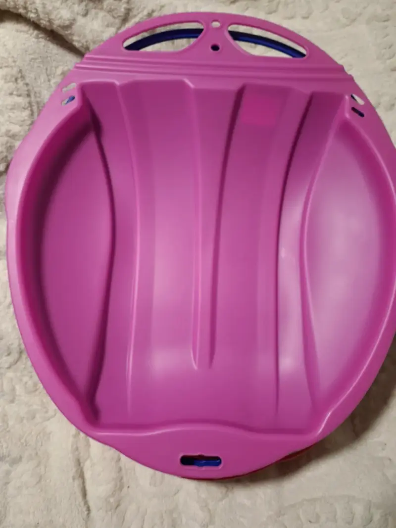 Trineo de plástico para nieve en varios colores - 1