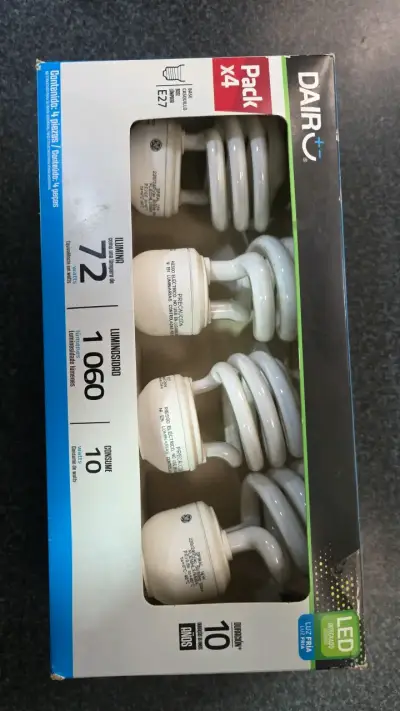 Pack de 4 ampolletas LED Dairo 72W - miniatura 2