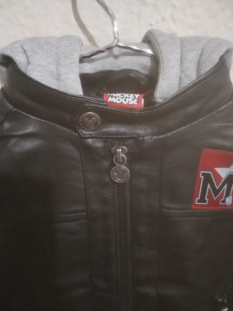 Chaqueta de cuero para niño Mickey Mouse - 2