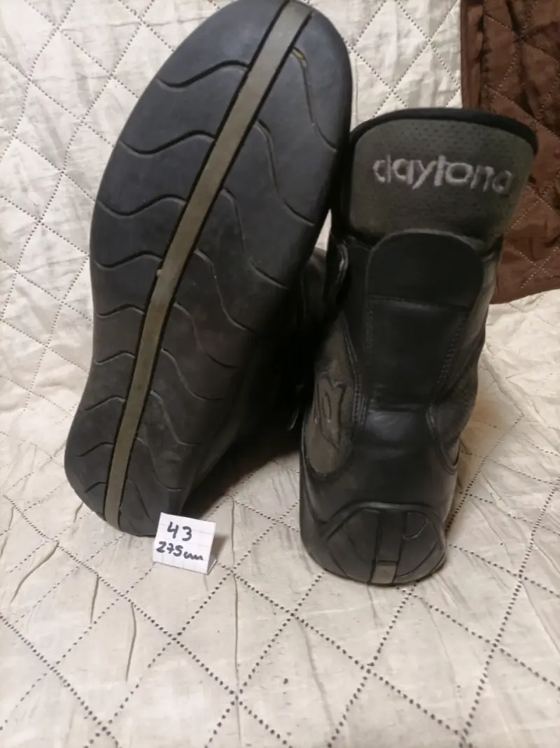 Botas de moto Daytona negras talla 43 - 2