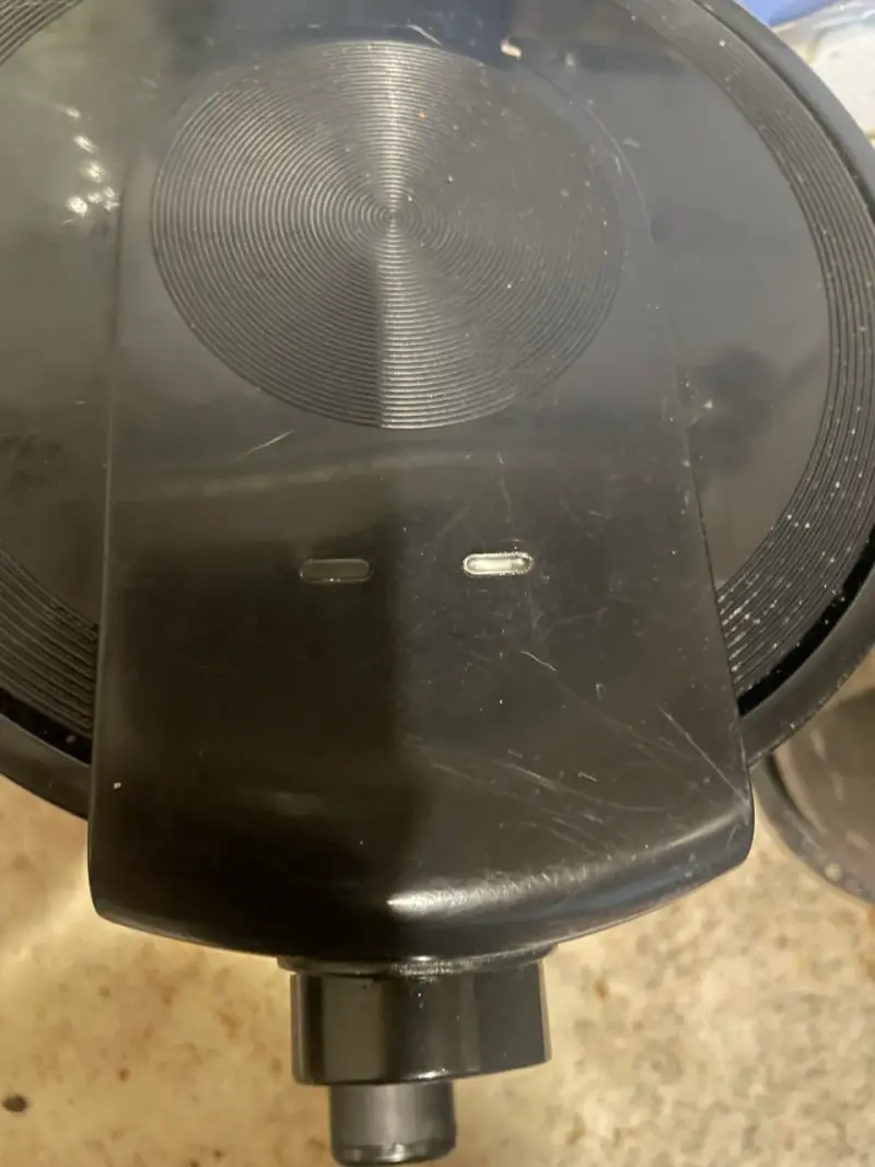 Freidora de aire negra con control de temperatura - 2