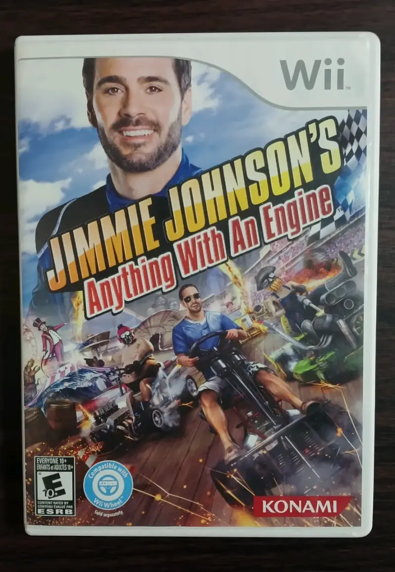 Juego Wii Jimmie Johnson's Anything With An Engine - 1