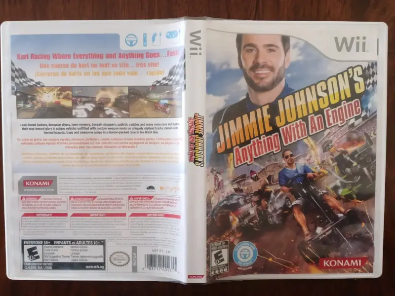 Juego Wii Jimmie Johnson's Anything With An Engine - 3