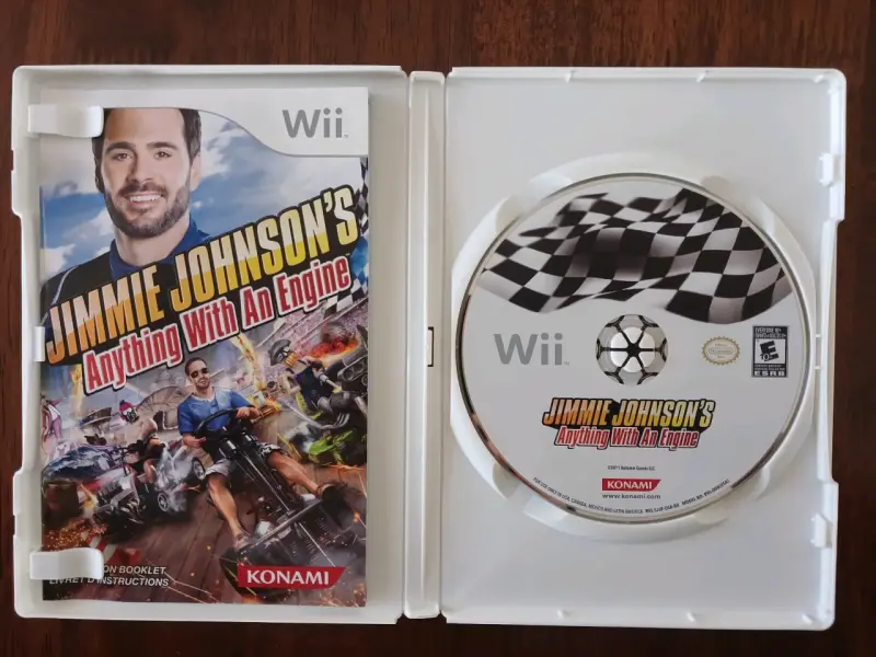 Juego Wii Jimmie Johnson's Anything With An Engine - 4