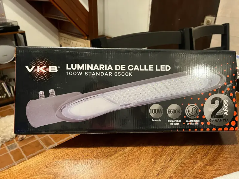 Luminaria de Calle LED VKB 100W 6500K